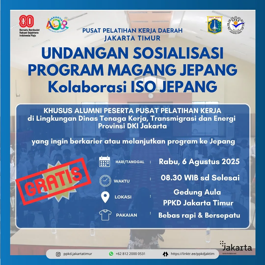 UNDANGAN SOSIALISASI PROGRAM MAGANG JEPANG – PPKD KABUPATEN TIMOR TENGAH SELATAN